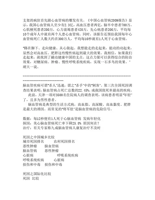 死因排名