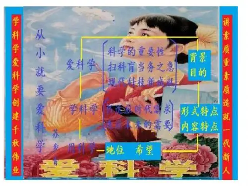 《从小就要爱科学》PPT幻灯片
