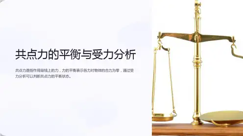 共点力的平衡与受力分析