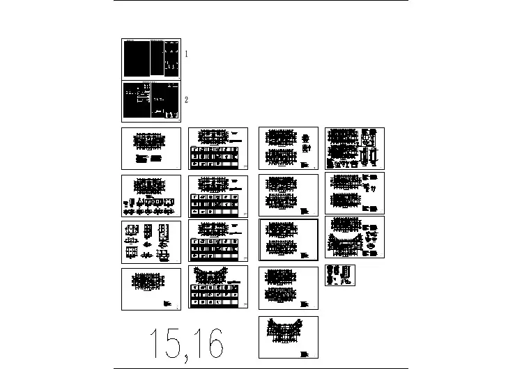 某10层剪力墙住宅结构设计图