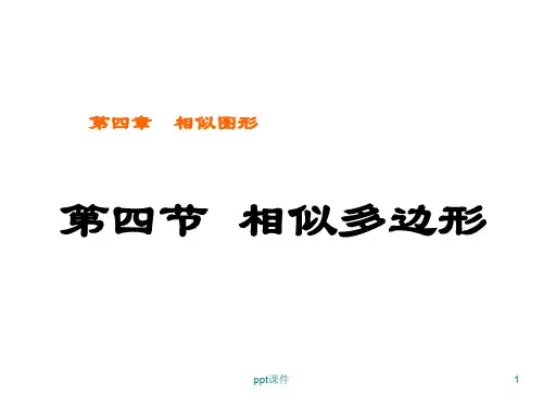 相似多边形  ppt课件