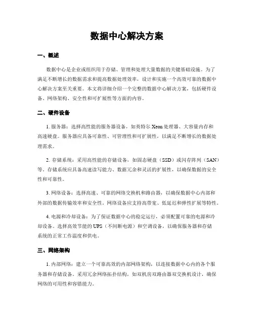 数据中心解决方案