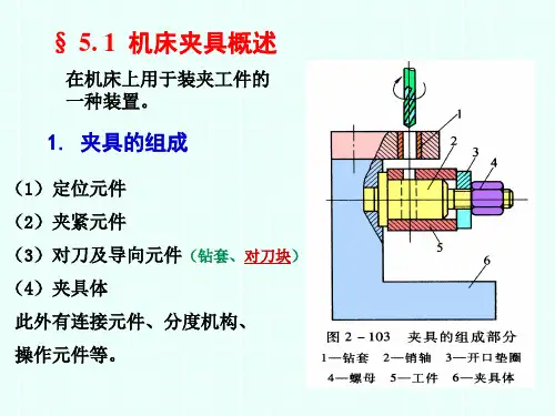 第五章机床夹具
