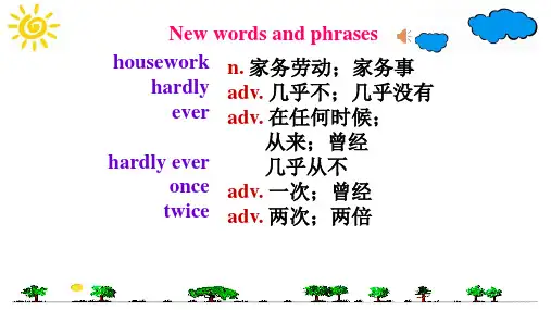 人教版八年级英语上册Unit2 Section A 1a-1c课件