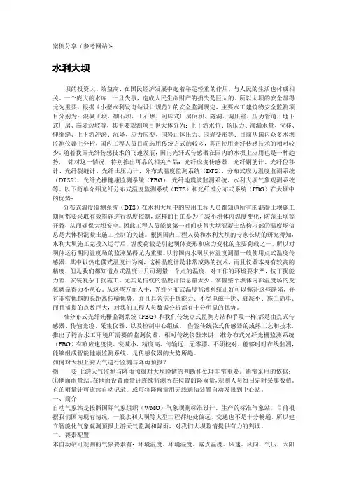 光纤光栅案例分享