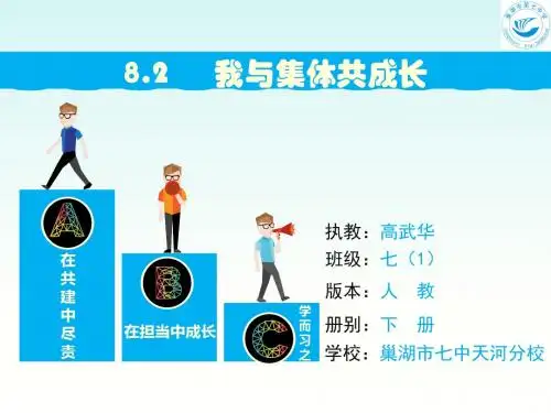 8.2  我与集体共成长 课件 (共23张PPT)