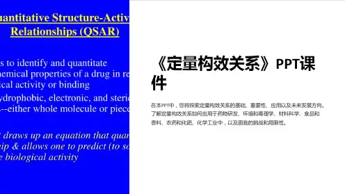《定量构效关系》课件