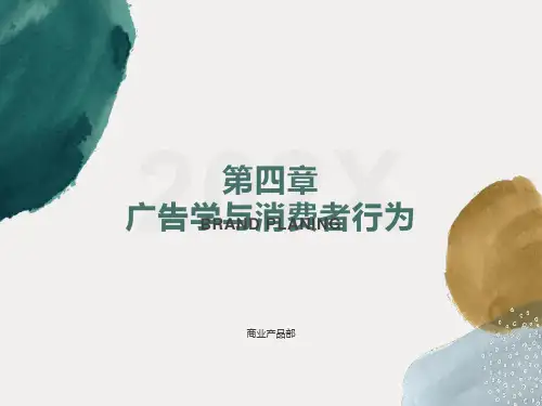 广告学与消费者行为