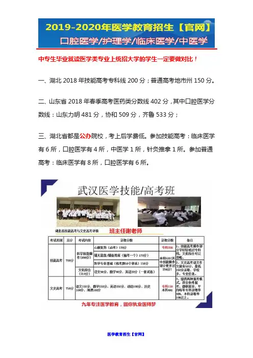 中专毕业想上口腔医学(牙科专业)哪里好