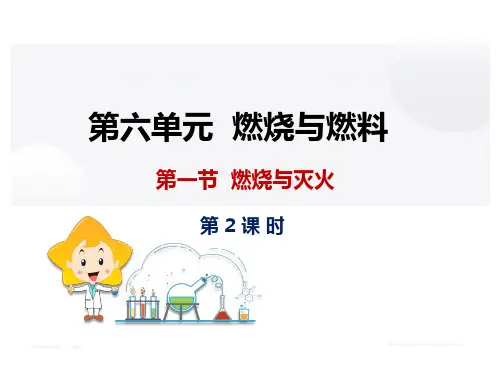 第六单元 第一节燃烧与灭火第2课时促进燃烧的方法和爆炸—2022-2023学年九年级化学鲁教版上册 