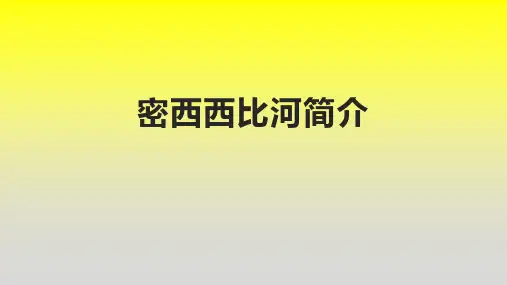 密西西比河简介