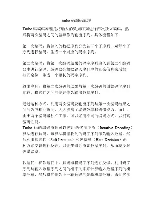 turbo码编码原理