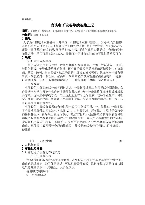 线束捆扎