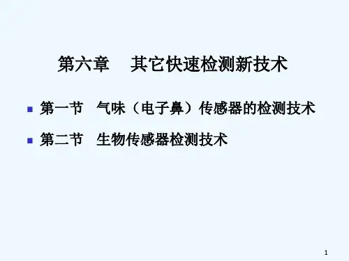 食品检测技术之其它快速检测新技术PPT(25张)