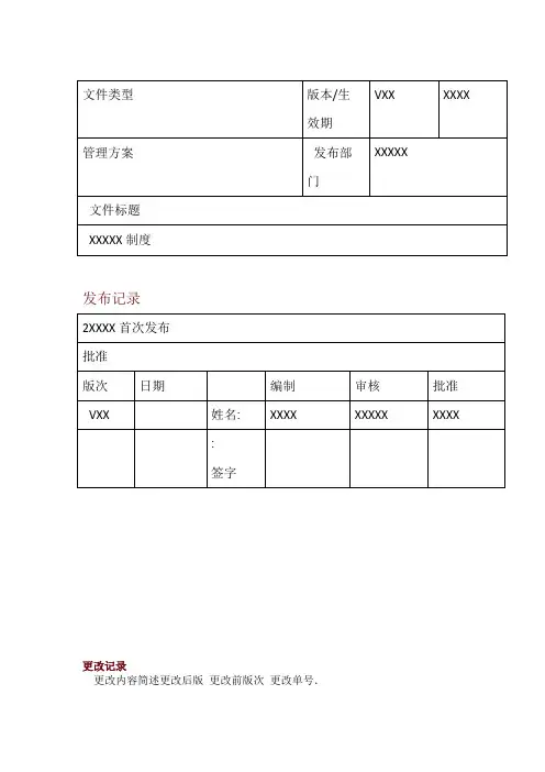 提案改善奖励管理制度
