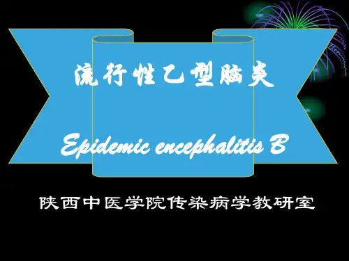 流行性乙型脑炎ppt幻灯片