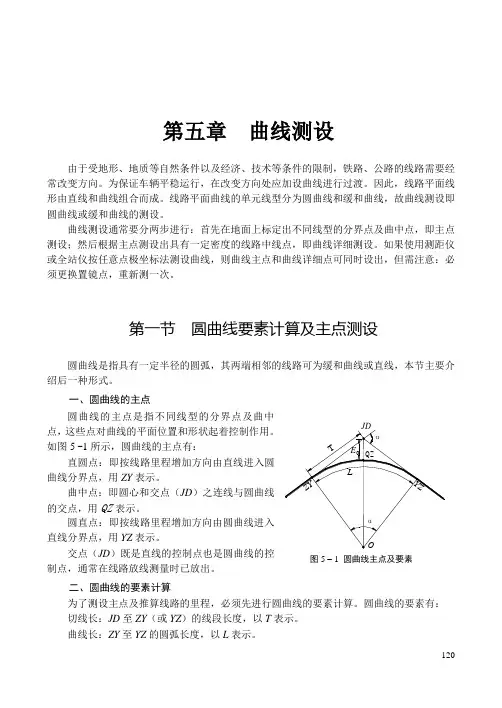 曲线测设