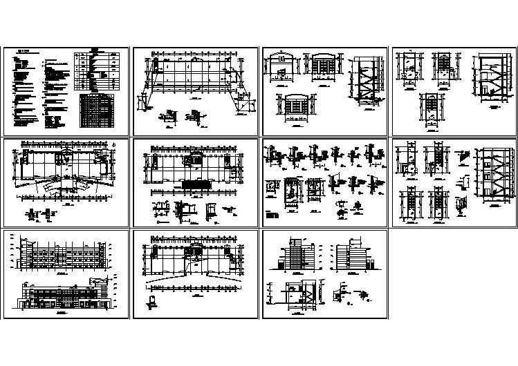 办公楼设计_某市某地高层办公楼建筑施工图