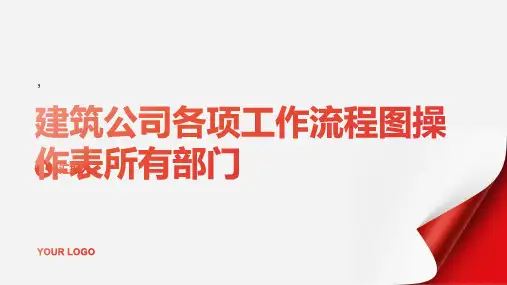 建筑公司各项工作流程图操作表所有部门