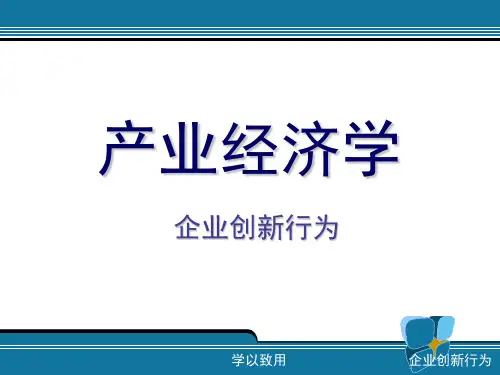 企业创新行为