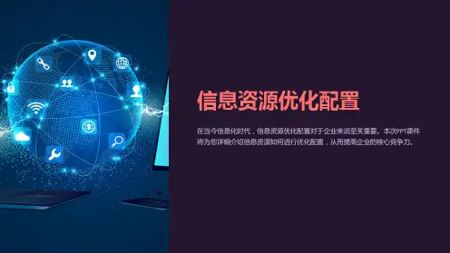 《信息资源优化配置》课件