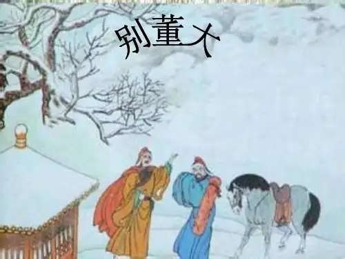 别董大ppt