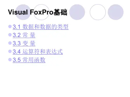 vfp(数据类型)