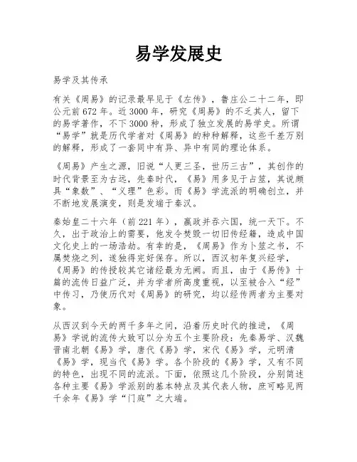 易学发展史