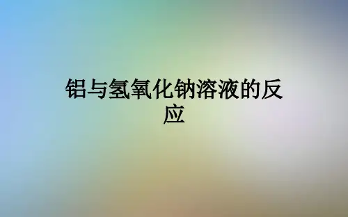 铝与氢氧化钠溶液的反应
