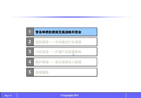 青岛啤酒渠道案例研究