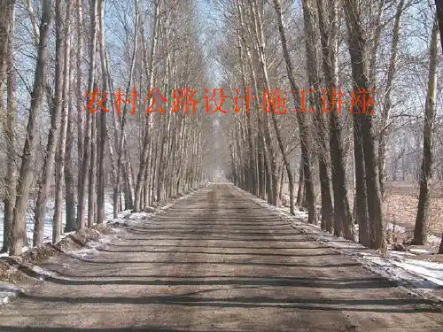 农村公路设计施工讲座ppt课件