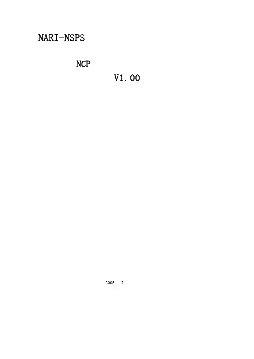 NSPM使用说明