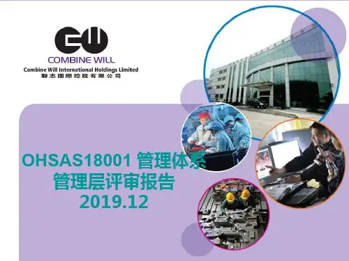 2019年OHSAS18000管理评审报告