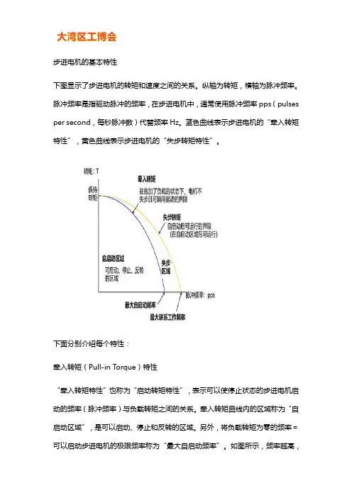 步进电机的特性介绍