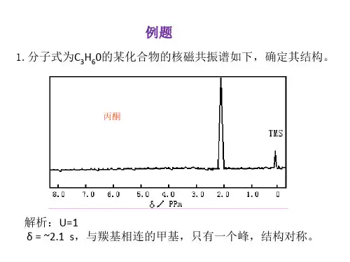 高考化学-氢谱例题及解析