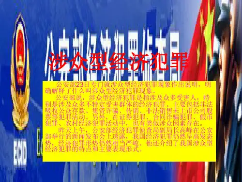 经济犯罪侦查案例分析