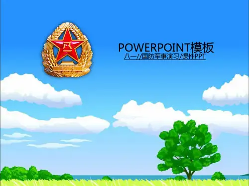 基层党政公务员述职报告PPT模板