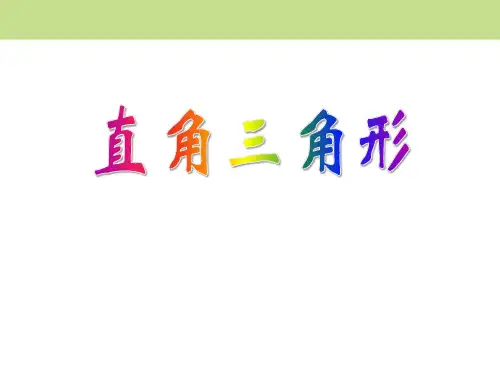 《直角三角形》PPT课件2