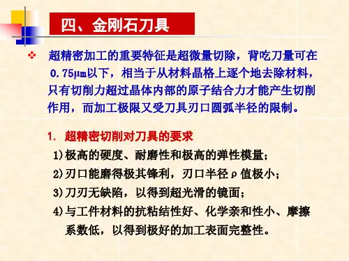 2.4金刚石刀具解析