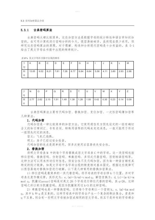 常用加密算法介绍
