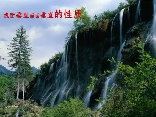 线面垂直-面面垂直的性质定理课件PPT