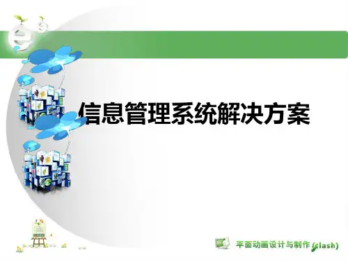 信息管理系统解决方案 ppt课件