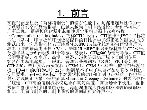 PCB之CTI指数