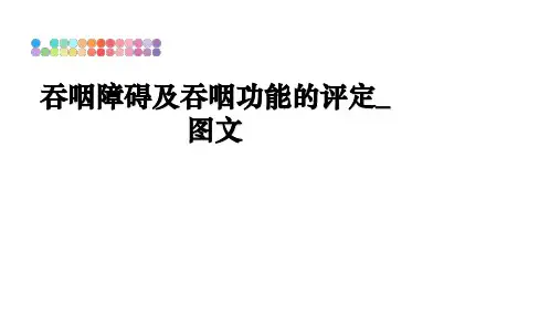 最新吞咽障碍及吞咽功能的评定_图文幻灯片