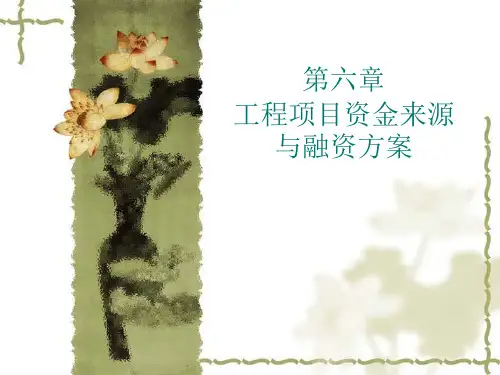 工程经济学 第六章 课件