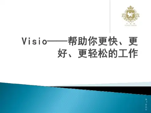 VISIO组织架构图及流程图培训课程演示课件