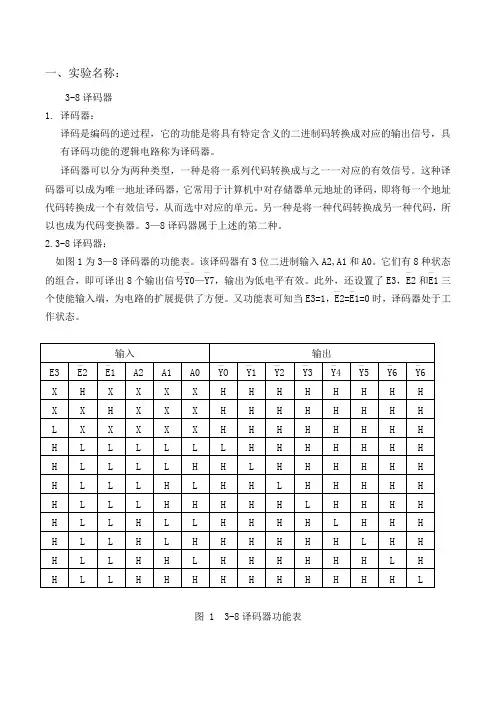 EDA技术上机实验报告