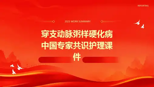 穿支动脉粥样硬化病中国专家共识护理课件