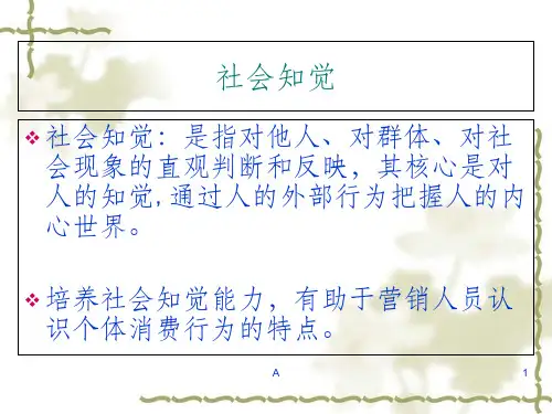 社会知觉