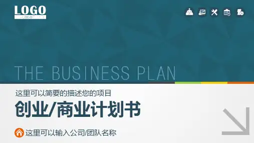 大健康产业商业计划书ppt